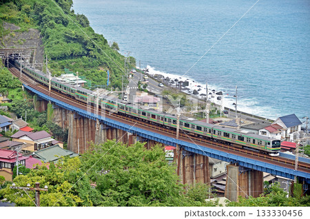 東海道本線早川-根川JR東系列E231 1000 133330456