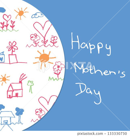 Mothers day greeting card Mothers day greeting card 133330730