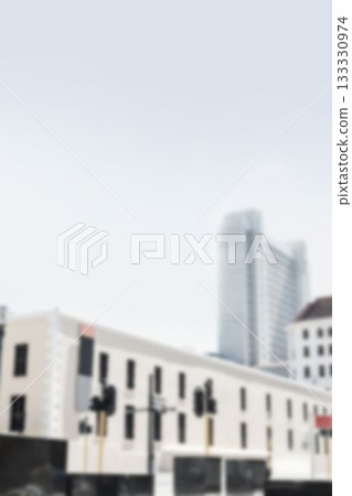 Building against clear sky 133330974