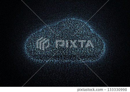 Composite image of blue cloud Composite image of blue cloud 133330998