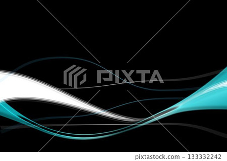 Abstract lines on black background 133332242