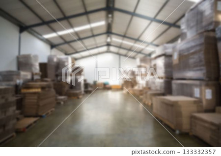 Defocused image of stack of boxes Defocused image of stack of boxes 133332357