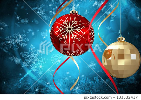 Hanging christmas decorations Hanging christmas decorations 133332417