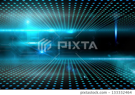 Technological glowing background Technological glowing background 133332464