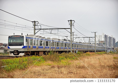Joban Line, Toride-Fujishiro, JR East, E531 series, K466 formation (Katsuta) 133333170