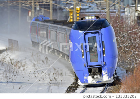 Chitose Line Kitahiroshima-Shimamatsu JR Hokkaido Kiha 283 Series Super Ozora 133333202