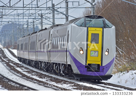 Chitose Line, Shimamatsu-Kitahiroshima, JR Hokkaido, Kiha 261 series 1000 series, ST-1205 formation, Super Tokachi Chitose Line, Shimamatsu-Kitahiroshima, JR Hokkaido, Kiha 261 series 1000 series, ST-1205 formation, Super Tokachi 133333236