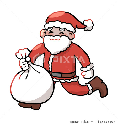 Handwritten Christmas Santa Claus Handwritten Christmas Santa Claus 133333402