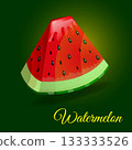 National Watermelon Day, Watermelon Day editable template, National Watermelon Day, vector stock illustration. 133333526