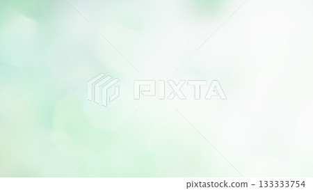 Soft, sparkling bokeh, pale gradient background, green, fresh green 133333754