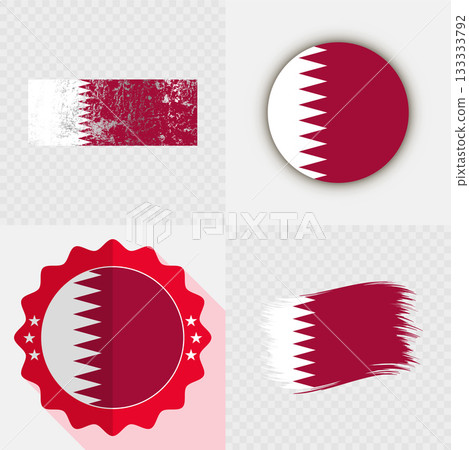 Qatar National Flag Icon Collection. Qatar National Flag Icon Collection. 133333792