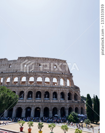 Colosseum in Rome is a magnificent landmark. 133333939