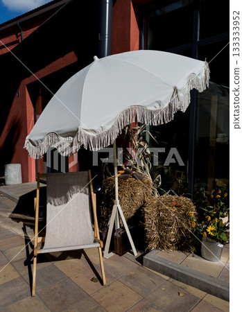 outdoor area featuring lounge chair 133333952