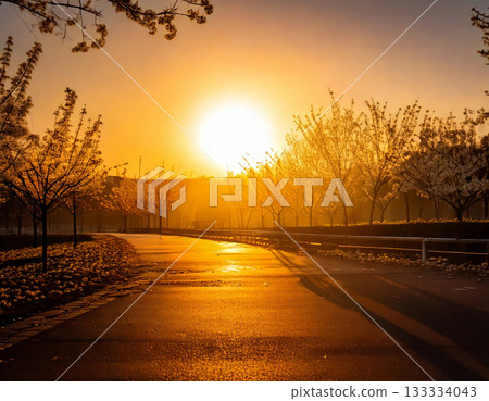 夕陽 夕陽 133334043