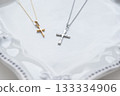 Pendant with a cross motif, perfect as a gift 133334906