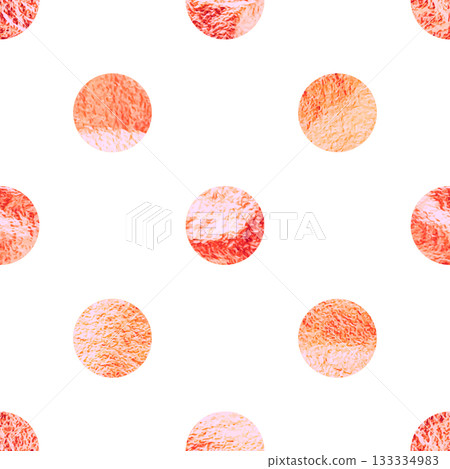 Rose gold foil seamless texture, shiny handmade circles. Golden glittering pattern. Shining hand drawn background. Wedding, greeting card decoration. Modern minimalist art. Vector illustration Rose gold foil seamless texture, shiny handmade circles. Golden glittering pattern. Shining hand drawn background. Wedding, greeting card decoration. Modern minimalist art. Vector illustration 133334983