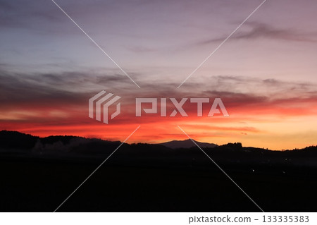 A sunset A sunset 133335383