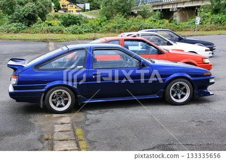AE86 (Hachiroku) gathered at the autumn potato stew party AE86 (Hachiroku) gathered at the autumn potato stew party 133335656