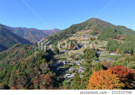 Ochiai Village, Autumn Beauty (Higashi-Iya, Tokushima Prefecture) Ochiai Village, Autumn Beauty (Higashi-Iya, Tokushima Prefecture) 133335706