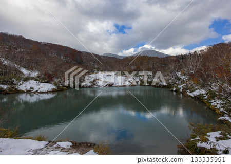 [Aomori Prefecture_Hakkoda_Hell Swamp] A bottomless swamp with hot springs in October 133335991