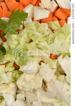 Diced Vegetable Mix Diced Vegetable Mix 133336103