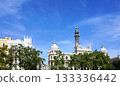 View of Valencia old town, Spain 133336442