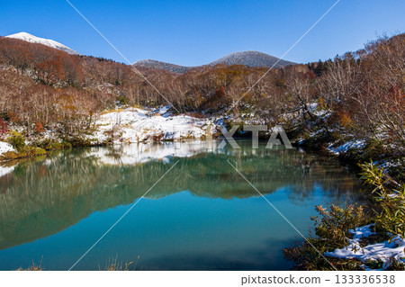 [Aomori Prefecture_Hakkoda_Hell Swamp] A bottomless swamp with hot springs in October 133336538