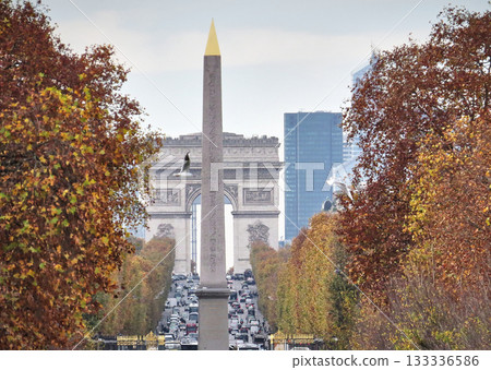 Paris Axe Historique from Louvre through Tuileries 133336586