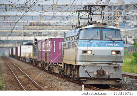 東海道本線平塚JR貨運EF66-126(吹田) 東海道本線平塚JR貨運EF66-126(吹田) 133336733