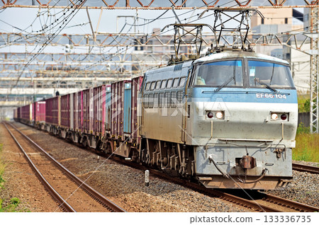 Tokaido Main Line Hiratsuka JR Freight EF66-104 (Suita) 133336735
