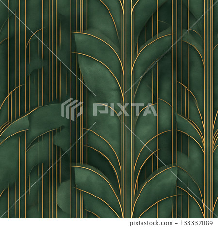 優雅的無縫裝飾藝術圖案 優雅的無縫裝飾藝術圖案 133337089