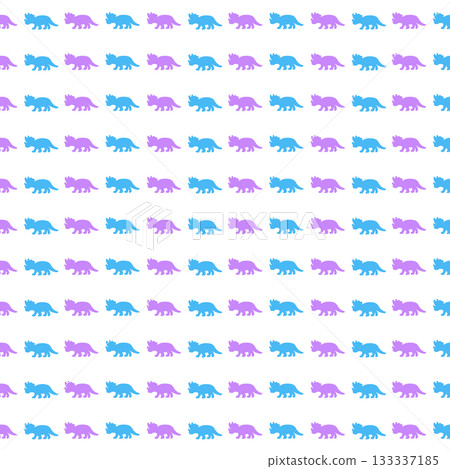 Blue-purple Triceratops background material 133337185