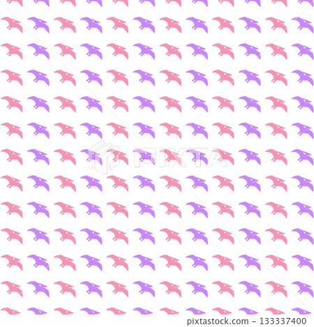 Purple and peach pteranodon background material Purple and peach pteranodon background material 133337400
