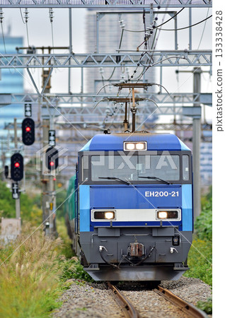 東海道本線 東高島櫻木町 JR Freight EH200-21（高崎） 133338428