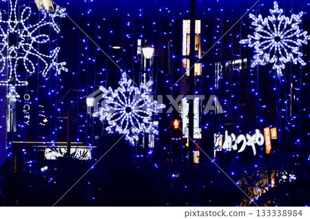 聖誕霓虹燈(東京池島區池袋西口廣場/西池袋) 聖誕霓虹燈(東京池島區池袋西口廣場/西池袋) 133338984