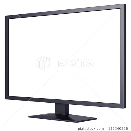 3D材質_電視_黑色 133340226