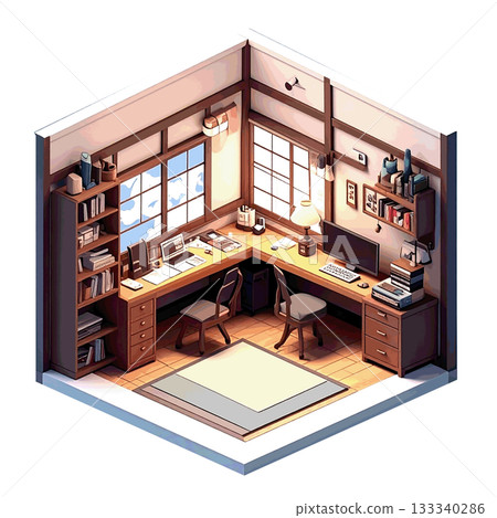 熟悉的日式房間：日式木質室內裝潢材料 133340286