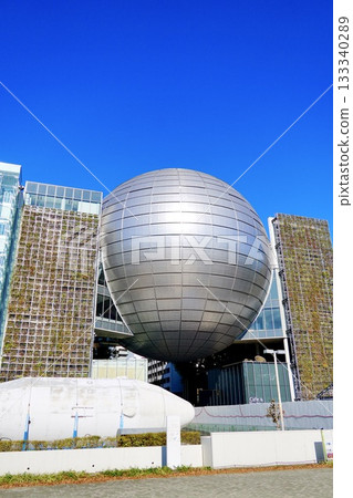 The impressive spherical structure of the Nagoya City Science Museum Planetarium 133340289