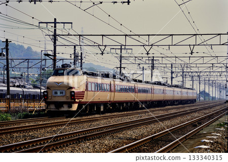 2007年：489系列車僅在東海道本線上運行。 133340315