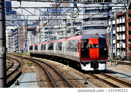 2007年：六列253號成田特快列車運行於湘南新宿線。 133340331