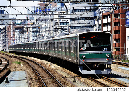 2007年：十列205系地方列車在埼京線運行。 133340332