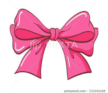 Classic pink gift or hair bow Classic pink gift or hair bow 133342288