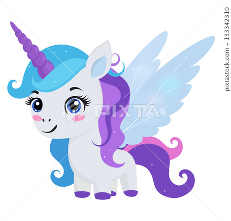 cute colorful unicorn cute colorful unicorn 133342310