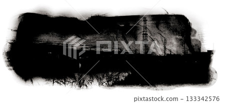 抽像水墨背景素材 抽像水墨背景素材 133342576