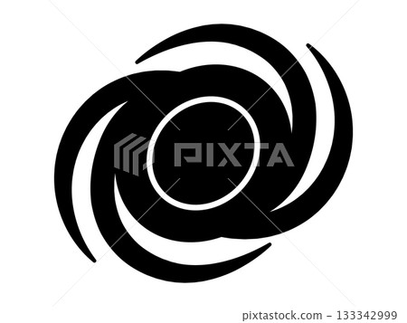 黑洞圖示（單色） 133342999