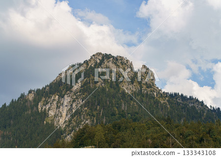 mountain landscape with blue sky 133343108
