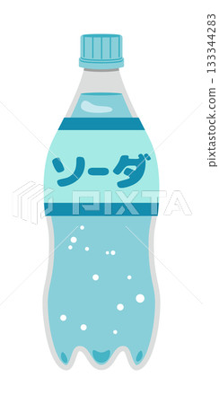 塑膠瓶裝汽水的插圖 133344283