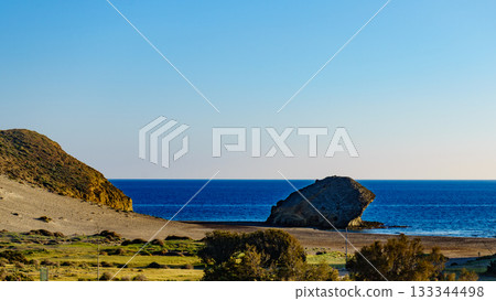 Monsul beach in Park Cabo de Gata, Spain 133344498