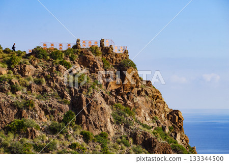 Coast view in Park Cabo de Gata, Spain 133344500