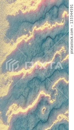 3d rendering. Texture of white loose snow. Background for your winter design 133344591